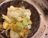 だし巻き卵の天ぷら蕗の薹のせ作り方6写真