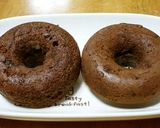 Xmasバレンタイン濃チョコ焼きドーナツ作り方15写真