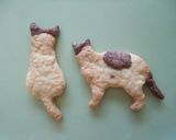 【無印良品】ねこ型クッキー♥作り方4写真