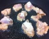 少量油で簡単おいしい！鶏もも肉から揚げ☆作り方5写真