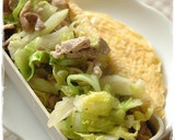 手抜き弁当おかずはこれだけ！とんぺい焼き作り方2写真