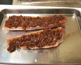 あぶりブリ　辛し味噌焼き作り方1写真