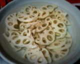 レンコンと牛肉の辛みそ炒め作り方1写真