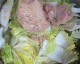 [副菜]簡単！白菜のシーチキン煮♥作り方1写真