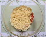 暑い日に食べたい大葉トマト和風冷製パスタ作り方5写真
