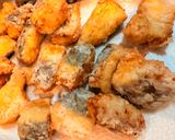 釣って来たマゴチの唐揚げ作り方5写真