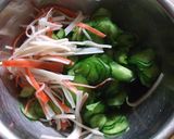 ベビーチーズときゅうりの酢の物作り方3写真