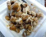 食感を楽しむ *クラッカー on 納豆*作り方4写真