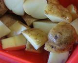 スチームケースで蒸すじゃがいも和え作り方2写真
