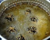 里芋の胡麻団子カレーチーズ餡♪作り方11写真