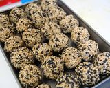里芋の胡麻団子カレーチーズ餡♪作り方10写真