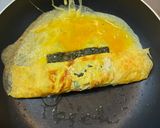 相性バッチリ！海苔とチーズの卵焼き♪作り方5写真