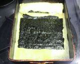 お花見にお弁当に海苔を巻いた玉子焼き作り方4写真