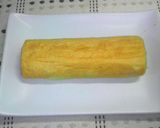 花見・お弁当にほうれん草を巻いた玉子焼き作り方6写真