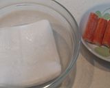 レンチンで簡単カニ風味はんぺん作り方1写真