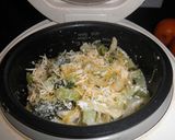 炊飯器でワンステップ～マカロニグラタン風作り方3写真