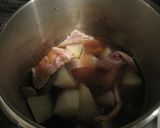 圧力なべで作るブリ大根作り方3写真