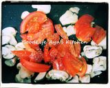 鶏ささみと豆腐のトマトチーズグリル作り方2写真