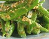 インゲン豆のごま味噌マヨ和え。作り方4写真