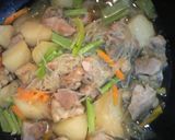 鶏肉じゃが作り方5写真