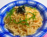 明太子スパゲティー♪作り方5写真