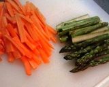 野菜たっぷり☆アスパラと野菜の肉巻き作り方1写真
