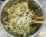 お魚の缶詰＆キャベツの簡単コールスロー作り方4写真