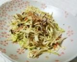 お魚の缶詰＆キャベツの簡単コールスロー作り方5写真