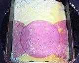 お花見・お弁当にハムを巻いた玉子焼き作り方3写真
