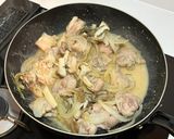 ワンパンで簡単！きのこと鶏出汁のオイルパスタ作り方1写真