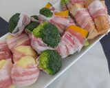 豚巻き蒸し野菜作り方1写真