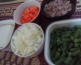 ☆ヘルシー野菜と豆腐炒め☆ふりかけもOK作り方1写真