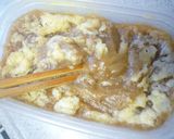 レンジで簡単！！黒糖チーズういろう作り方6写真