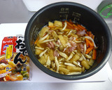 ❁おでんの素でウマウマ炊き込みご飯❁作り方3写真