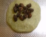 甘納豆がいっぱい！よもぎパン♪作り方6写真