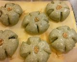 甘納豆がいっぱい！よもぎパン♪作り方10写真