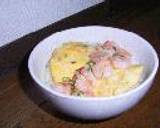 ふわふわ☆えびたま丼作り方5写真