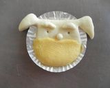 いぬパン　シュナウザーのメロンパン作り方10写真