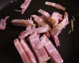 簡単節約つまみにも大根の皮のベーコン炒め作り方2写真