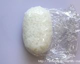 簡単キャラ弁☆俵パンダおにぎり♪作り方1写真