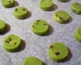 抹茶みるくチョコチップクッキー作り方9写真