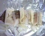 たらと豆腐のイタリアン風ホイル包み作り方2写真