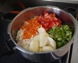 市販のビーフシチュールーで野菜もりもり作り方3写真