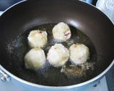 お出汁で食べる*じゃがたこチーズボール作り方5写真