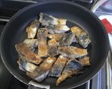 鯖と新玉ねぎの甘酢炒め。作り方7写真