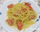 ☆鮭と卵のマヨ＆ガーリックパスタ☆作り方4写真