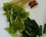 魚の醤油とオイスターソース蒸し作り方1写真