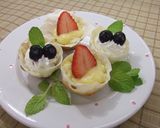 たこ焼きプレートで餃子の皮カップ♪作り方3写真