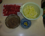 我が家の簡単牛丼作り方1写真
