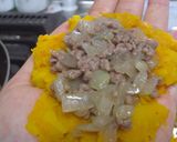 かぼちゃの挽肉サンドフライ作り方4写真